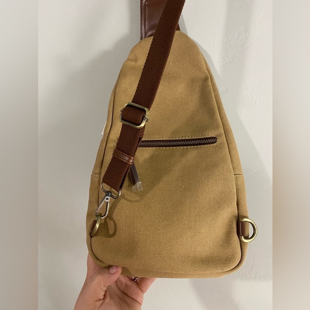 Antik Kraft - Camel satchel/sling Backpack - Picture 10 of 11